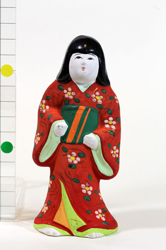 でこ人形（立娘）/伏見人形(京都)