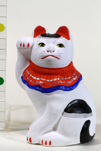 丸〆猫（まるしめねこ）/古型今戸人形(東京)