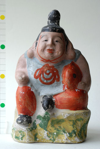 鯛抱き恵比寿/犬山人形(愛知)