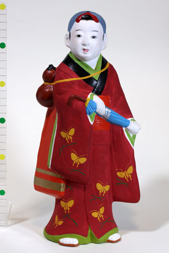 花見娘/古型博多人形(福岡)