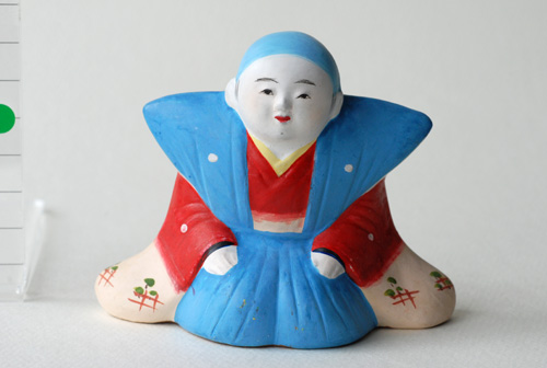 お膳座り/古型博多人形(福岡)