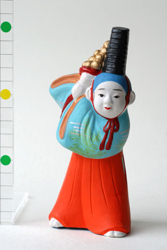 鈴持ち/古型博多人形(福岡)
