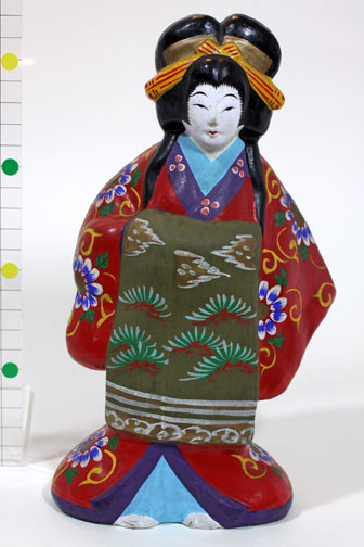 花魁「墨染」（関の扉）/中山人形(秋田)