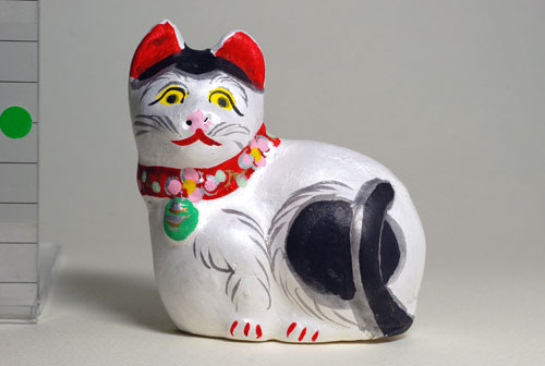 座り猫/起人形(愛知)