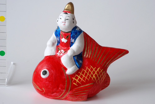 鯛乗り童子/相良人形(山形)