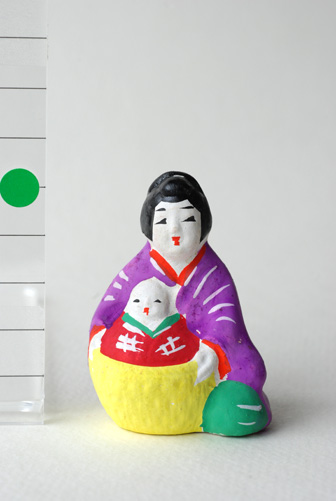 エツコ抱き（人形笛）/下川原人形(青森)