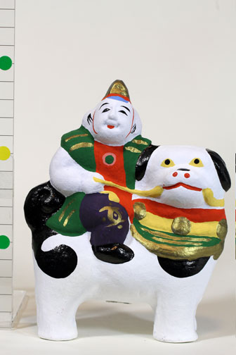 犬乗り童子/鶴岡人形(山形)