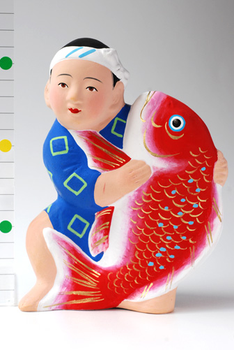 鯛抱き童子/津屋崎人形(福岡)
