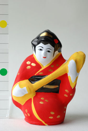 三味線弾き/帖佐人形(鹿児島)