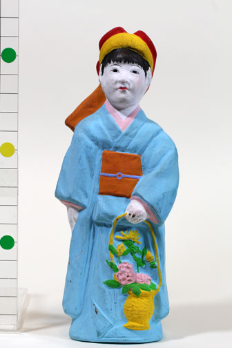 花かご持ち娘/弓野人形(佐賀)