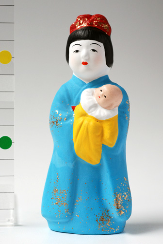 子抱き/弓野人形(佐賀)