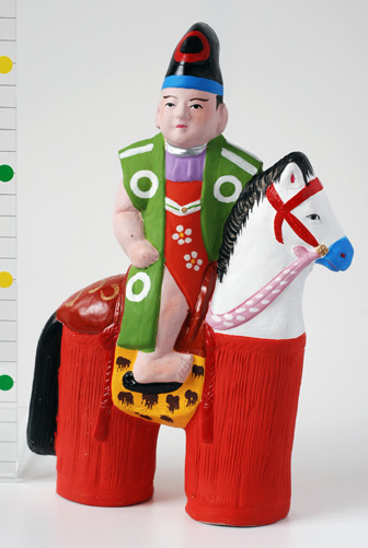 子供清正（古瀬与三郎型）/弓野人形(佐賀)