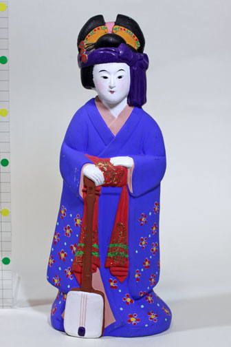 三味線持ち/弓野人形(佐賀)