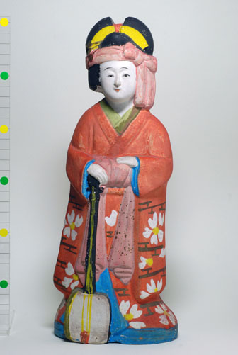 三味線持ち/弓野人形(佐賀)